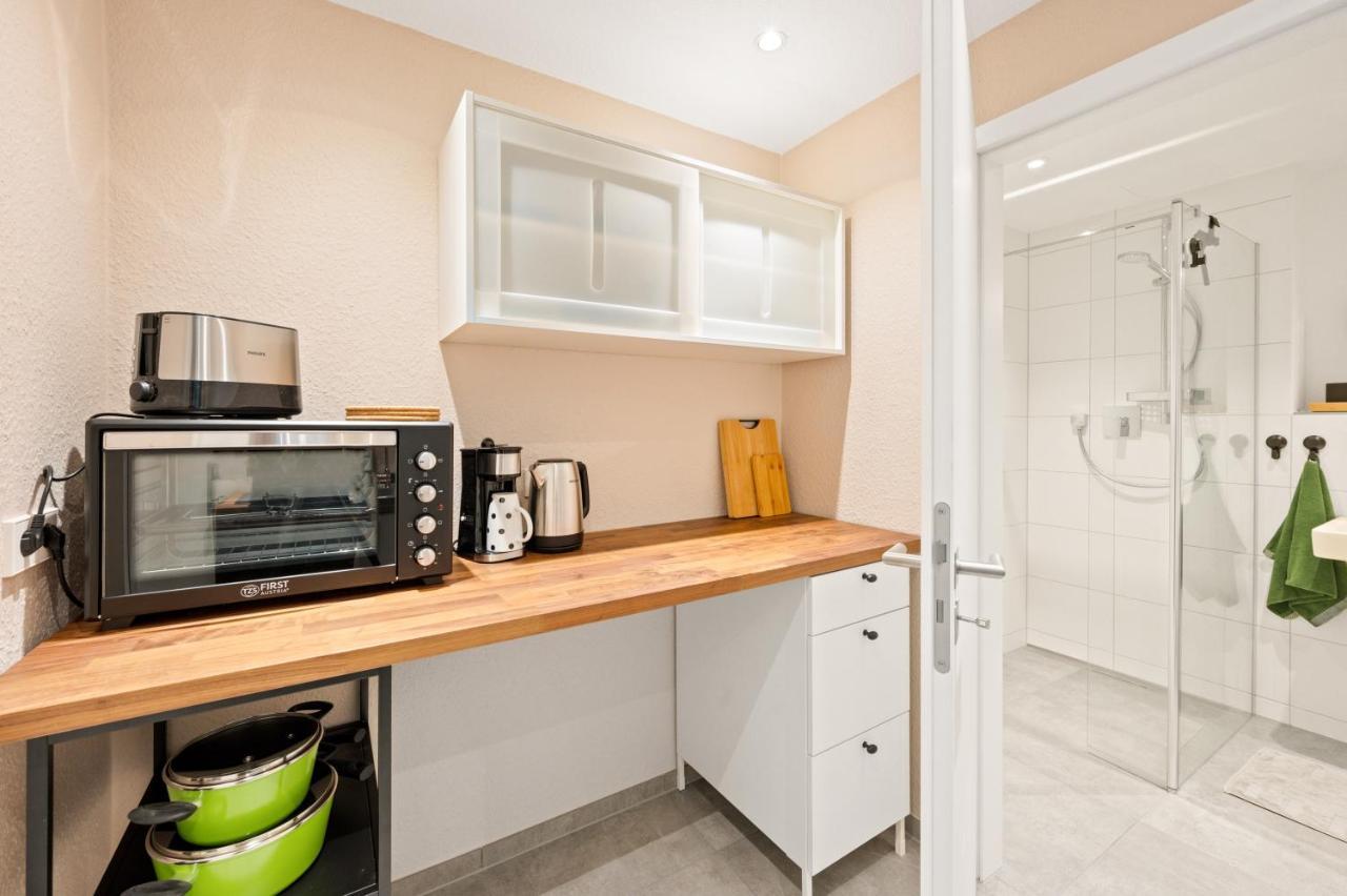 1Br 2Beds - Kleiner Privater Innenhof- Barrierefrei! -Frisch Saniert - Mozart Eins Bietigheim-Bissingen Eksteriør bilde